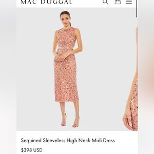 Mac duggal dress